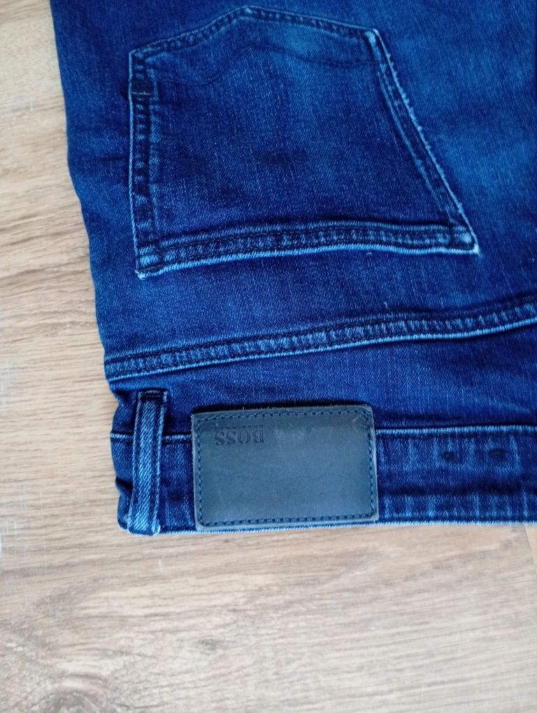 Hugo Boss oryginalne stretch slim jeans męskie w stanie bardzo dobrym