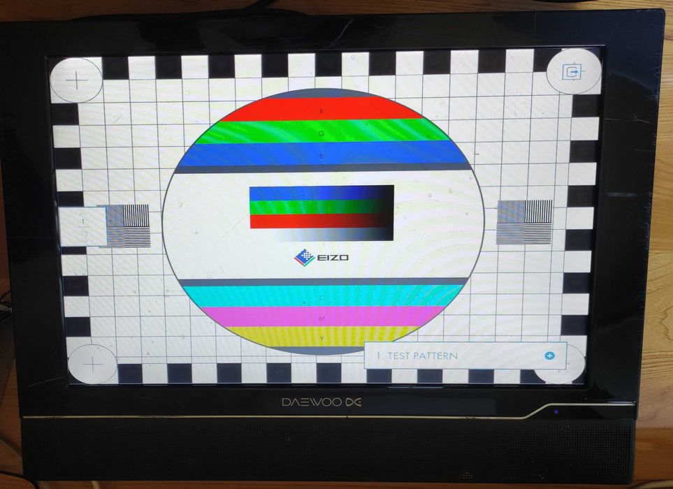 Telewizor / monitor 18'' Daewoo DSL 19M1WC (zasilanie 12V)