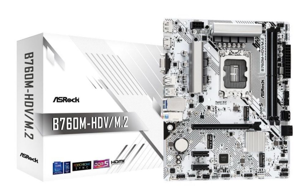 Combo: Motherbord (B760M) + Core i5 + Dissipador + Caixa + Fonte 850w