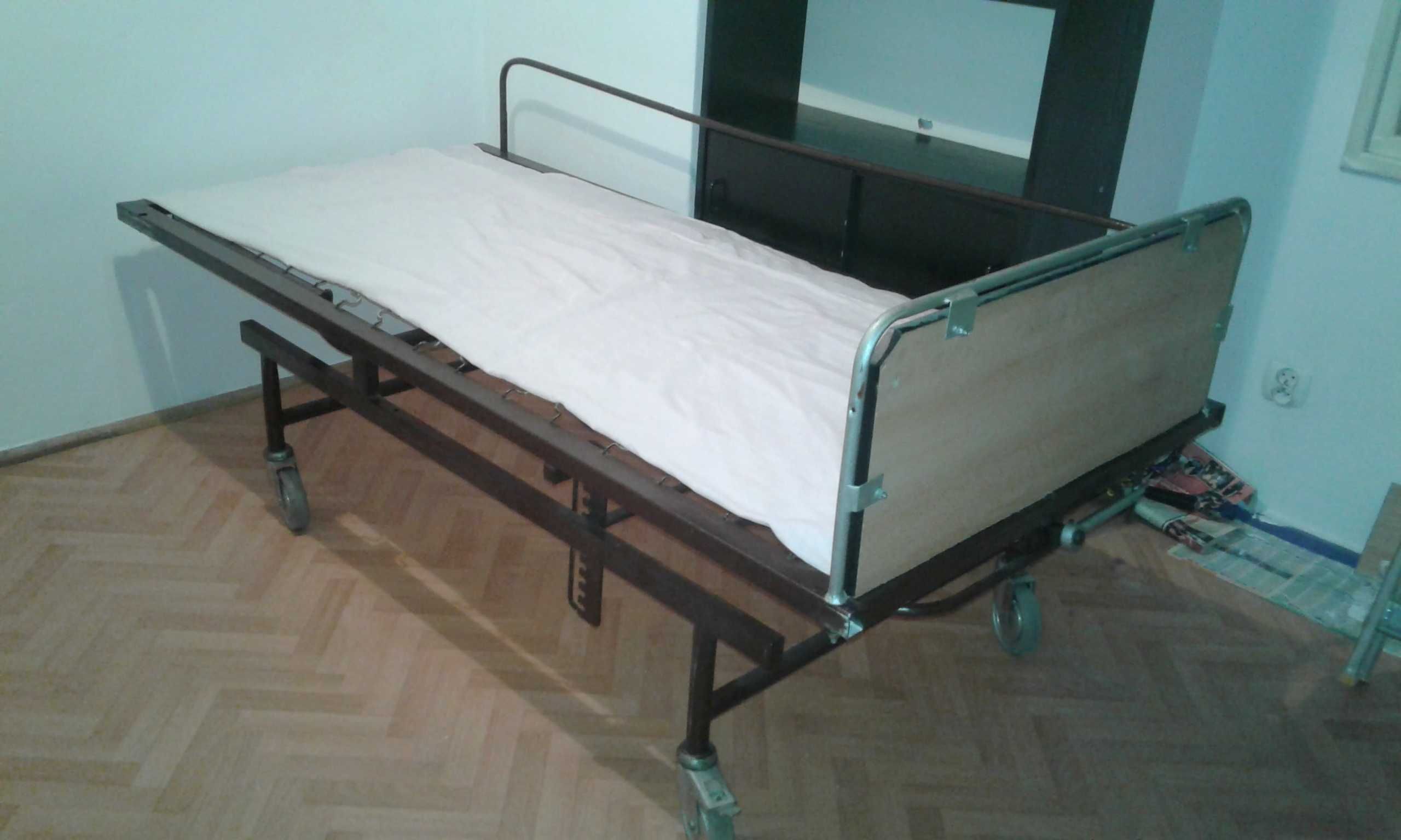 Łóżko Rehabilitacyjne małe szer 90, dłu 190, wys 58