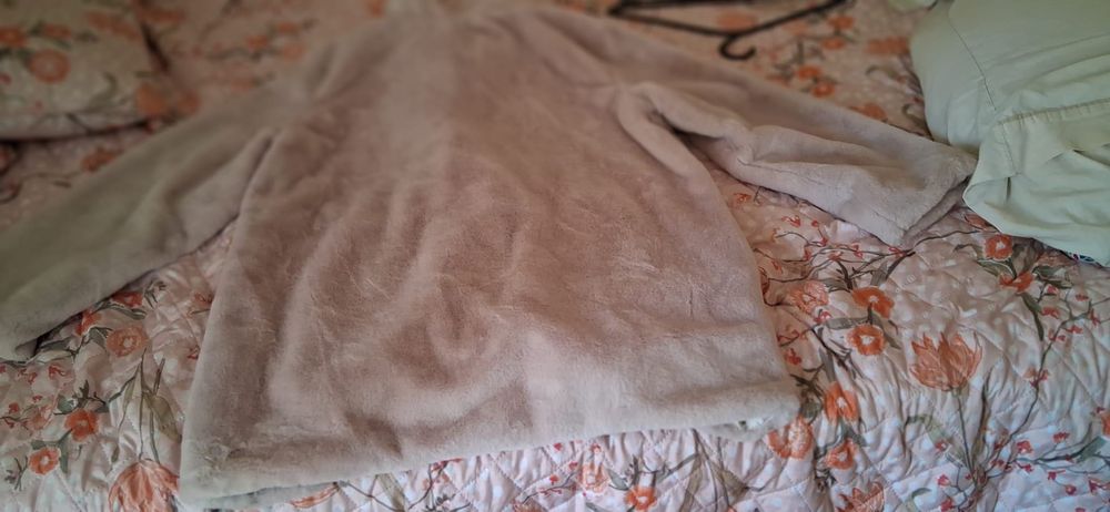 Casaco de pelúcia, sinta-se como um peluche