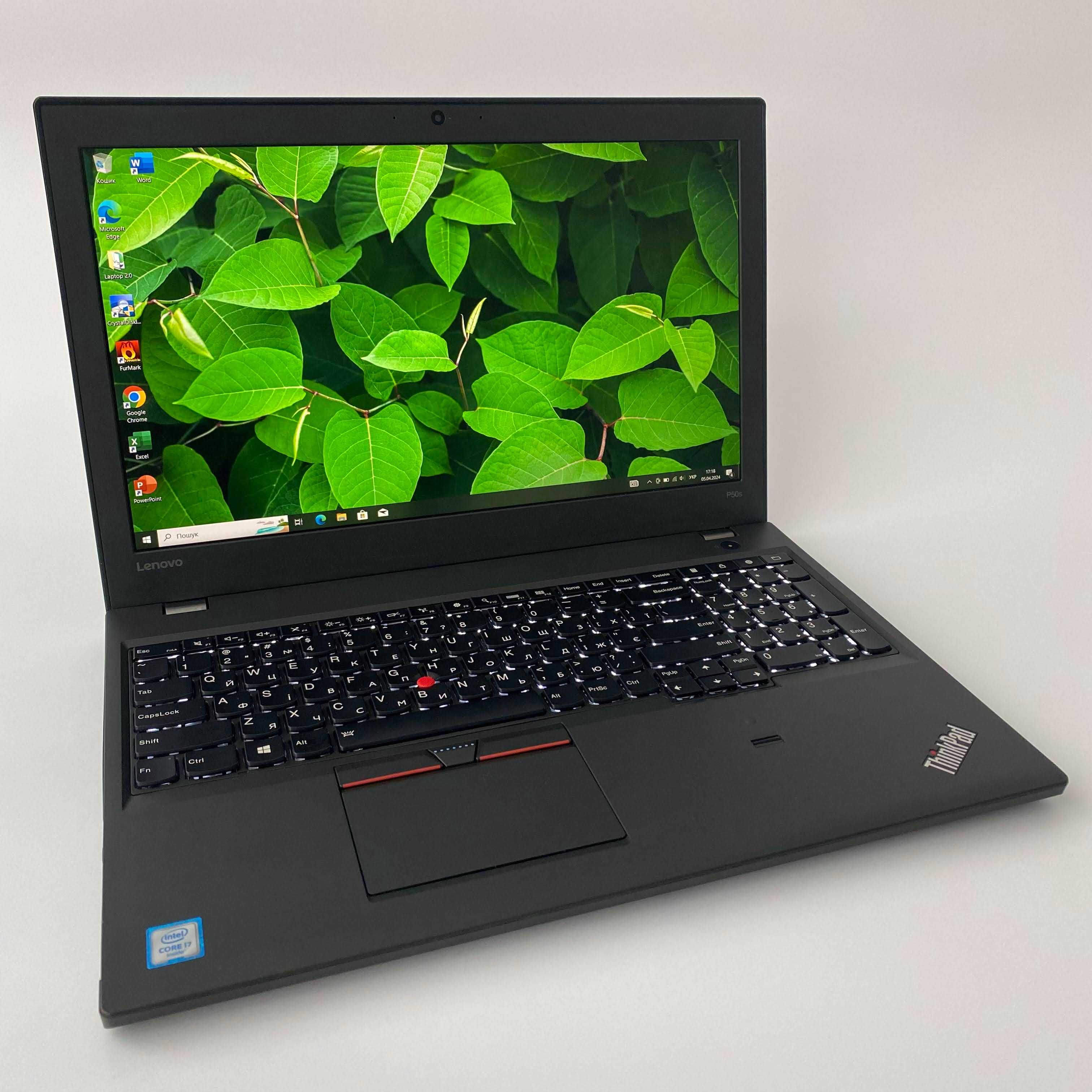 Ноутбук Lenovo ThinkPad P50s i7-6500U\Nvidia m500m\16GB\512SSD
