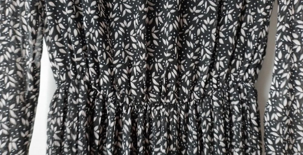 Długa plisowana sukienka Sinsay rozm XS/S