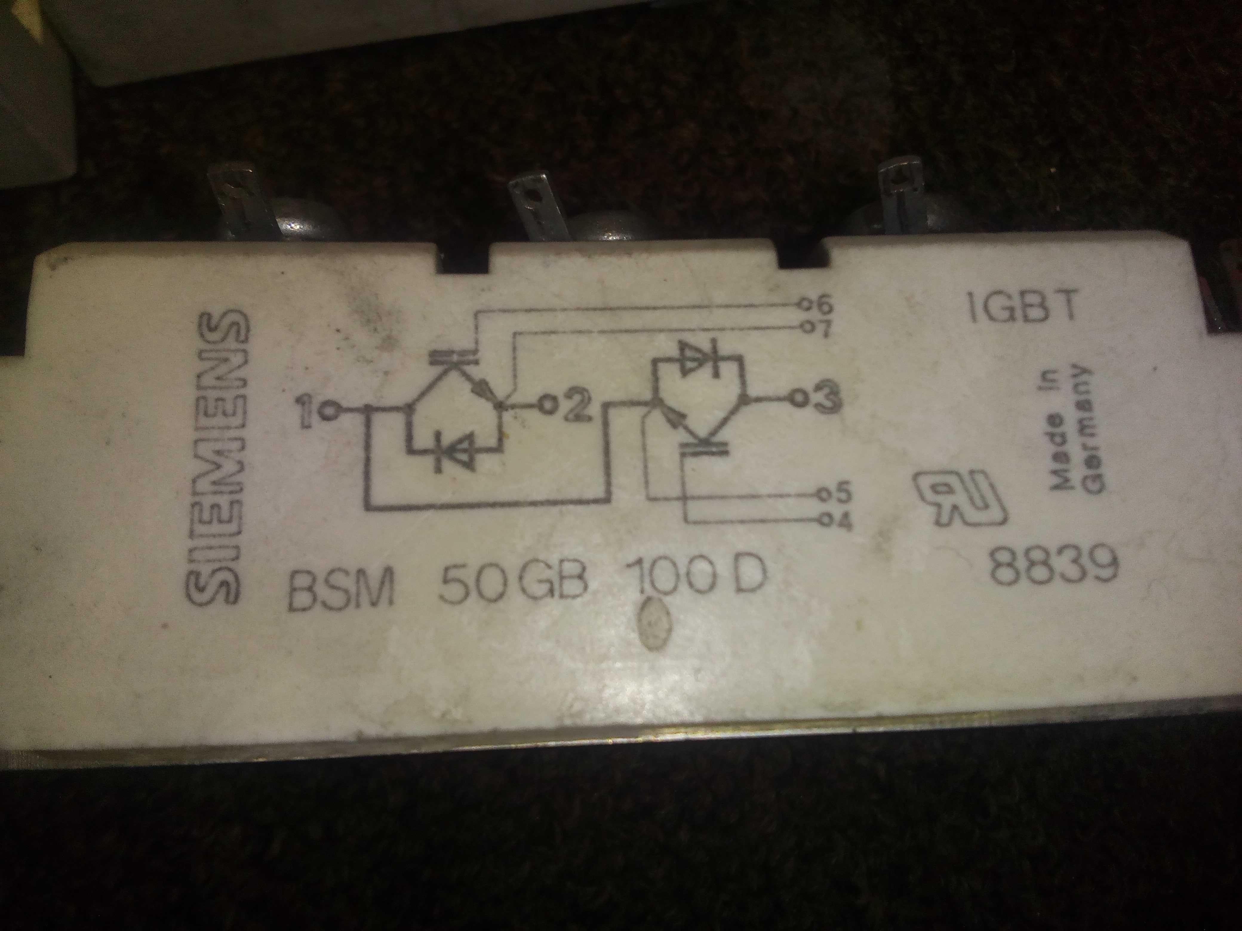 Силовой модуль SIEMENS BSM50GB100D - IGBT