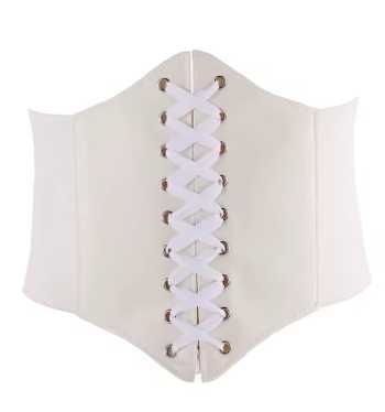 Corset feminino acinturado estilo pirata NOVO ENVIO GRÁTIS