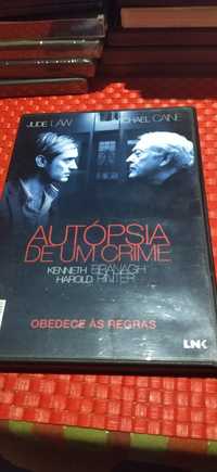 DVD com o filme "Autópsia de um crime"