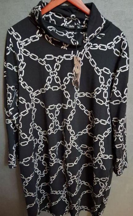 Шикарное платье батал Италия