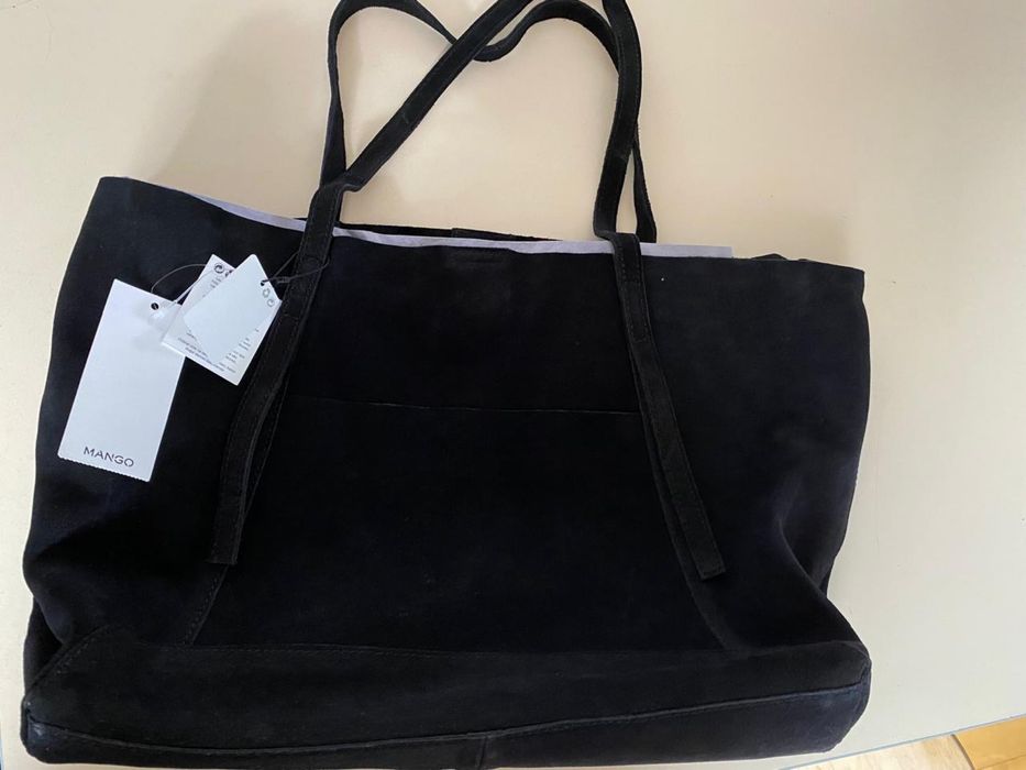 Сумка MANGO з натуральної замші