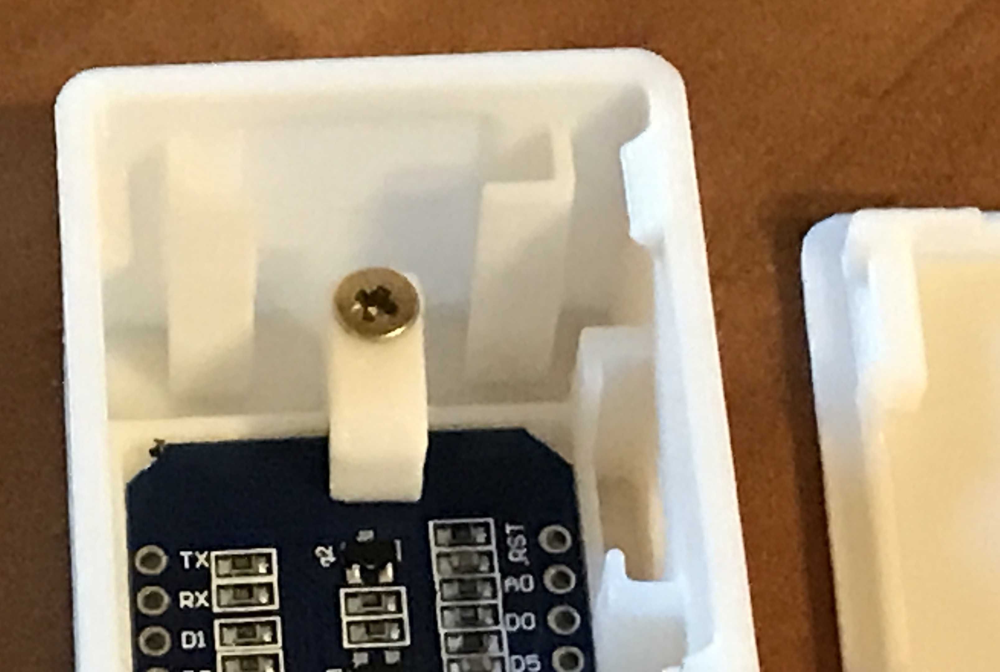 Zestaw dwóch obudów do czujnika ruchu DIY np. do Home Assistant