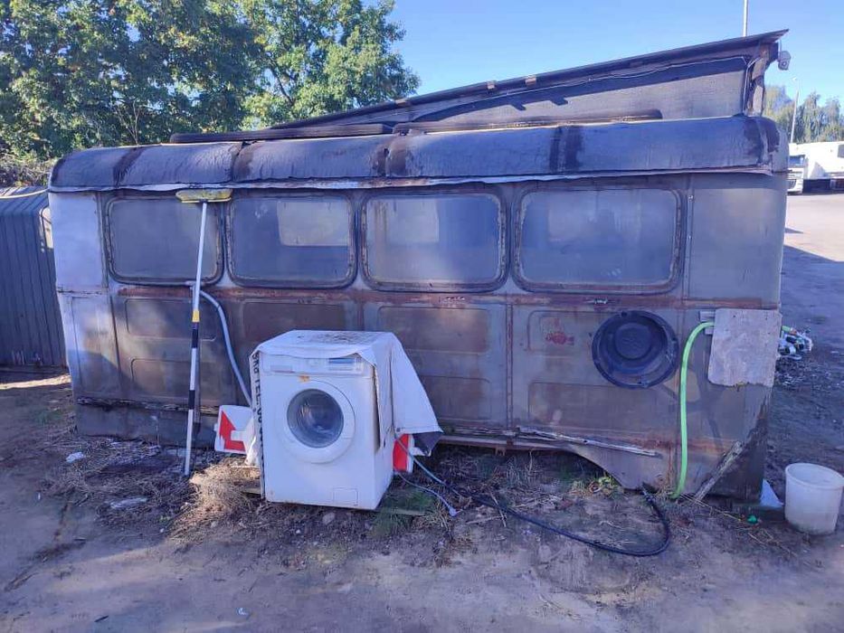 Kontener Star 660, zabudowa Sarna 1, stan db