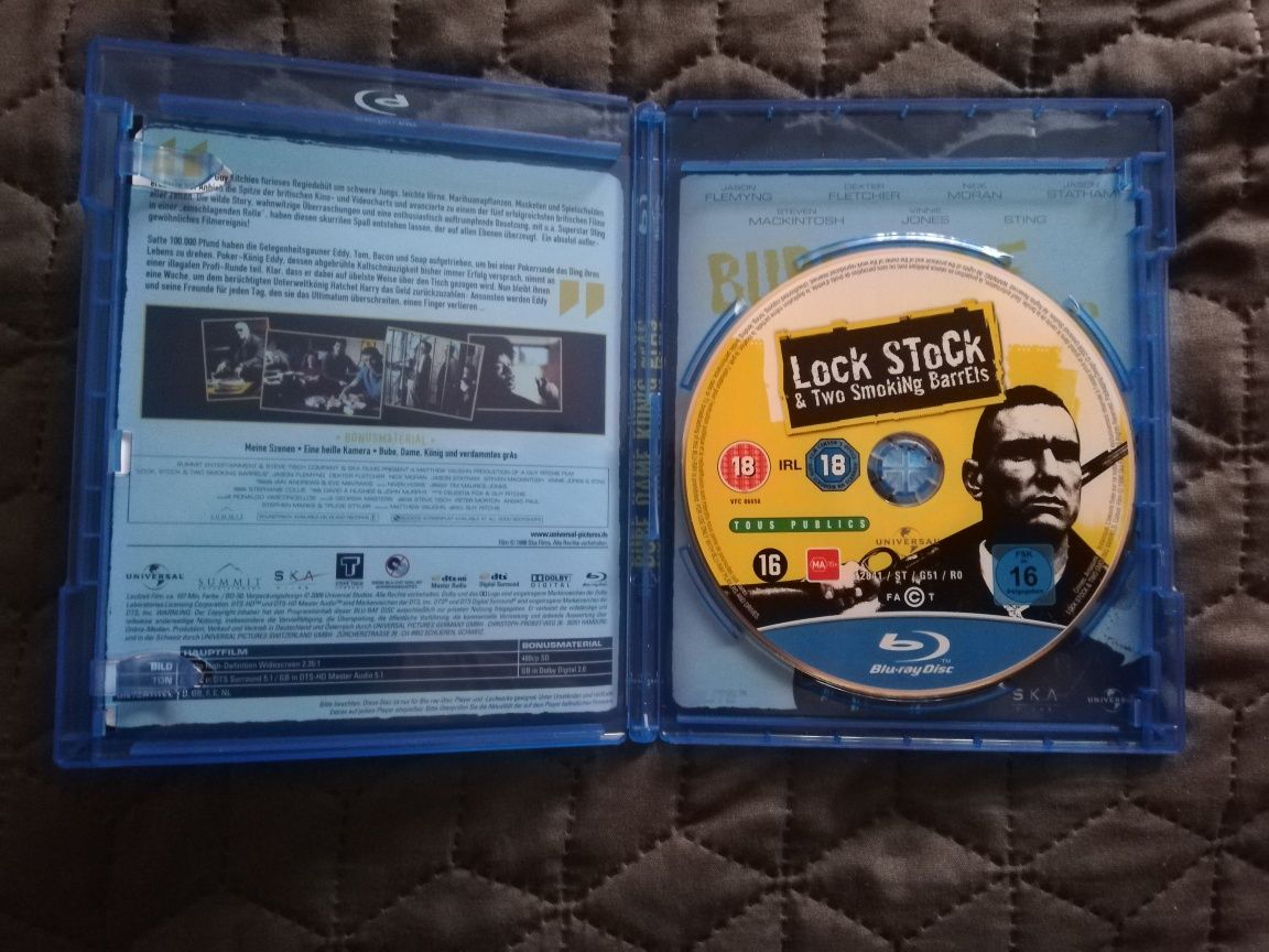 Blu ray do filme "Lock, Stock and Two Smoking Barrels" (portes grátis)