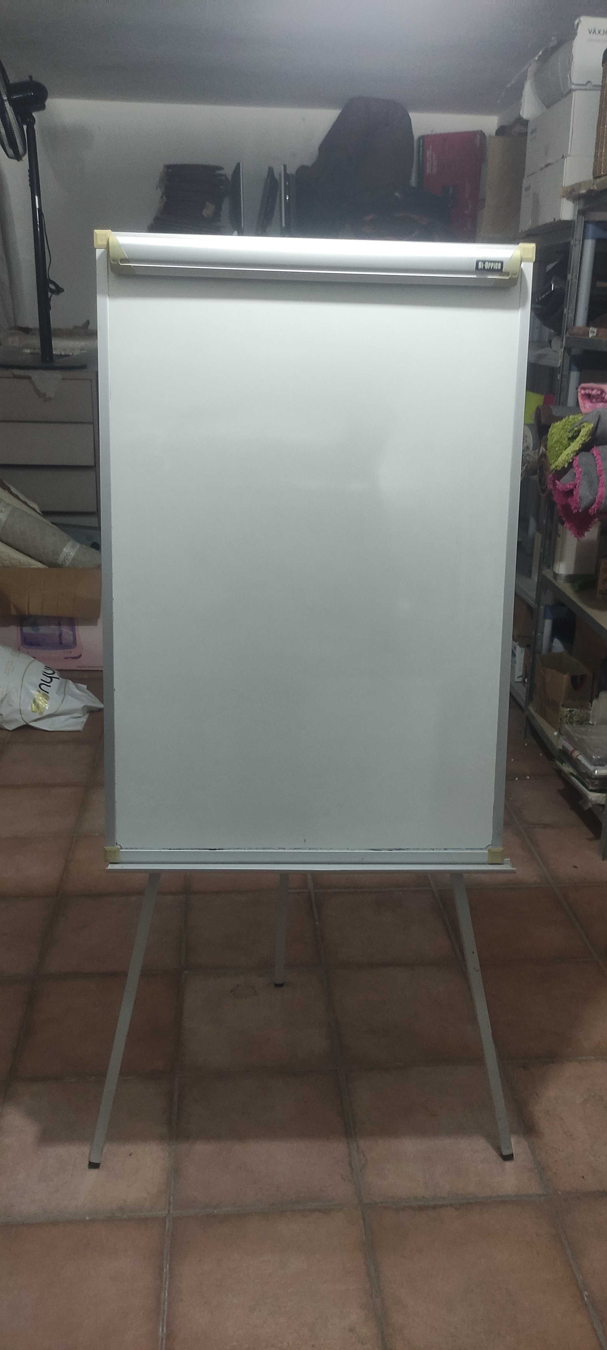 Quadro magnético bi Office com tripé