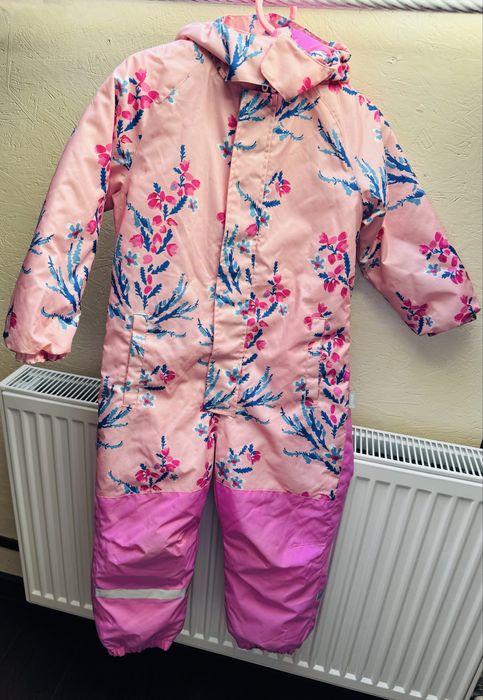 Зимний комбинезон для девочки размер 110