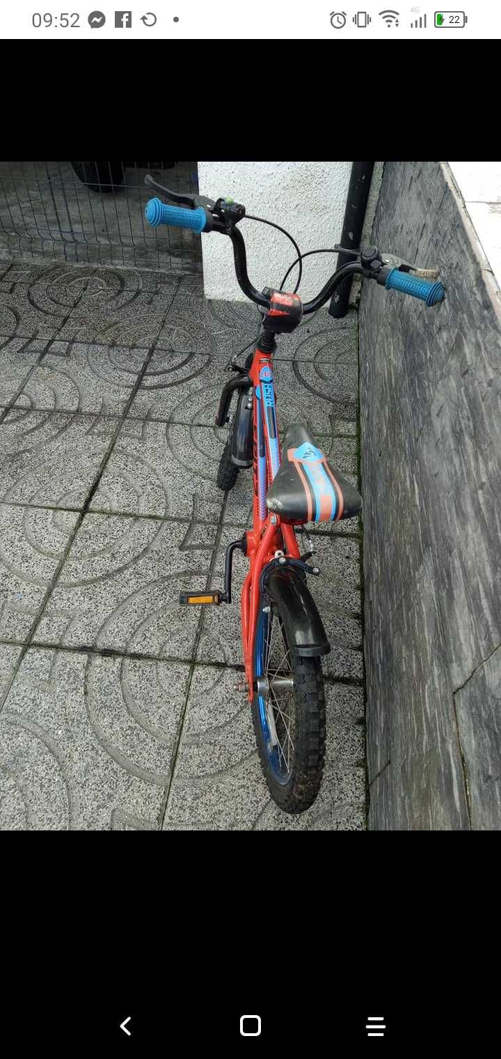 Bicicleta Berg de menino Roda 16.