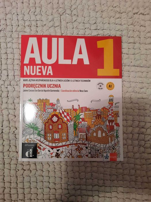 Aula Nueva 1. Kurs języka hiszpańskiego. Podręcznik ucznia.-nowy