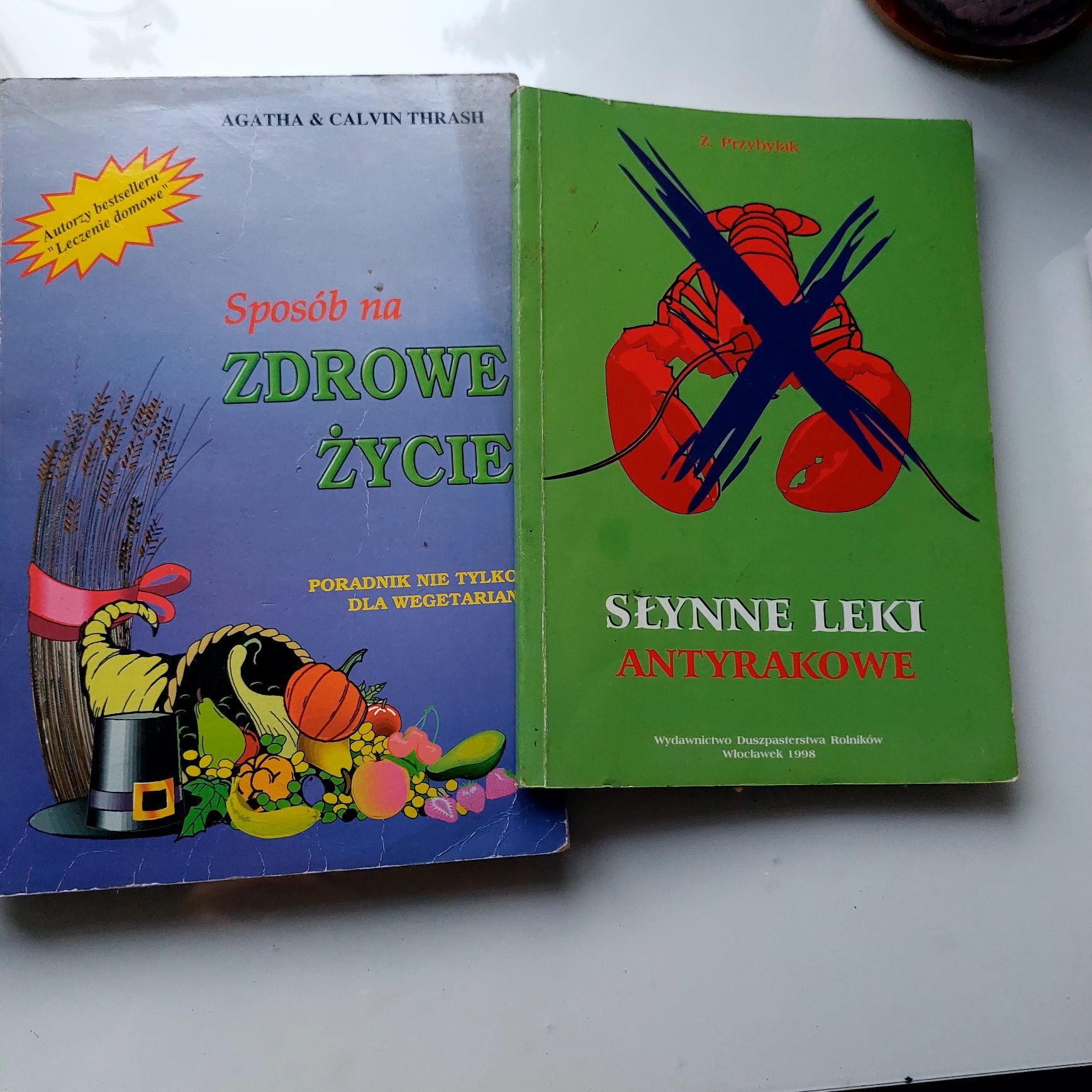 Książki: Słynne leki antyrakowe 
I sposób na zdrowe życi