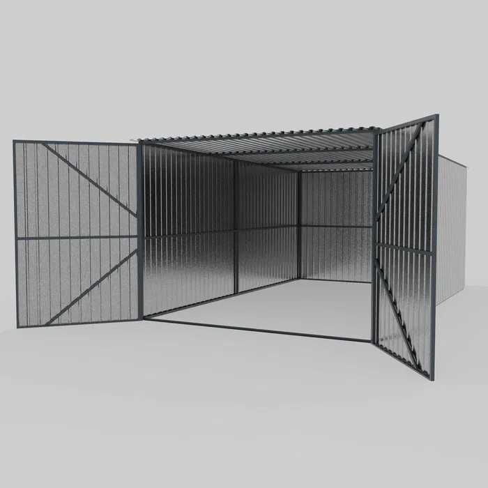 Garaż blaszak Schowek budowlany 3x5