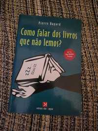 Livro "Como falar dos livros que não lemos"