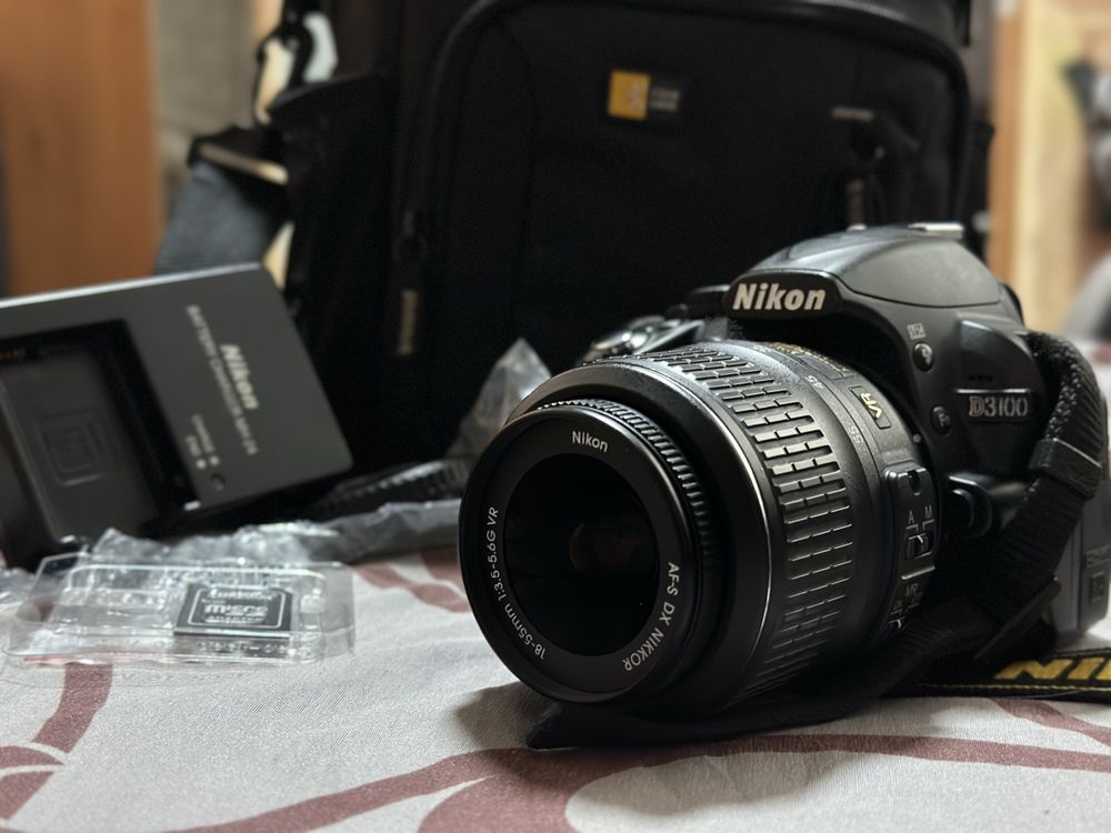 Nikon d3100 стан 10/10, пробіг 6951