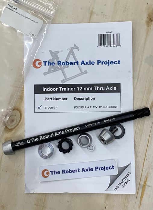 Rolo treino SARIS MAG + 2 Eixos traseiro + Sensor velocidade ZWIFT