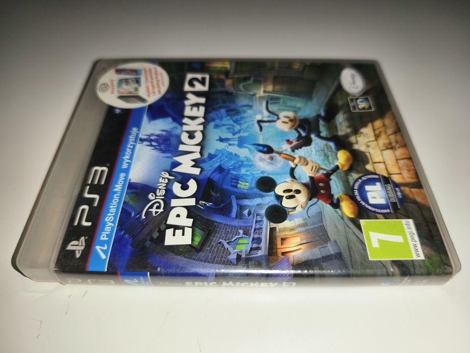 Gra Ps3 Epic Mickey 2 PL Dubbing gry PlayStation 3 Lego Sonic Crash