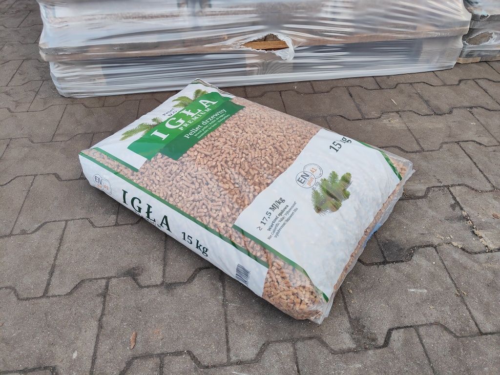 Polski Pellet Certyfikowany IGŁA Premium ENplus A1 Dostawa Olczyk Lava