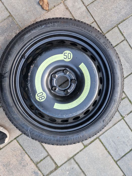 Koło Dojazdówka Audi A3 A4 A5 A7 A8 Q5 125/70r19 5x112 et29 Nowa