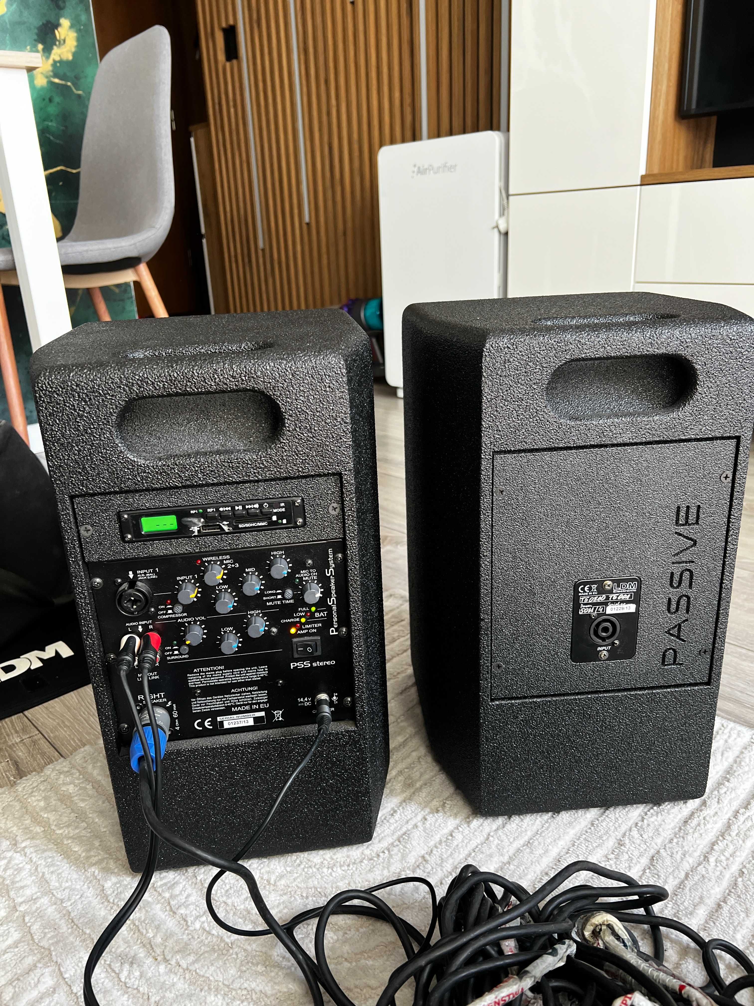 LDM PSS MIDI 8 - system nagłośnienia z akumulatorem