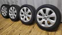 Felgi Opel 17" 5x105 z oponami 215/50 R17 Astra J K TPMS