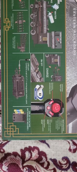 Іграшкова залізниця, поїзд