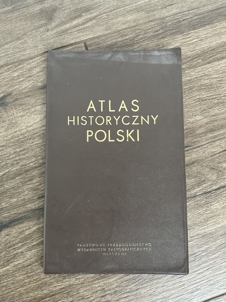 Polski Atlas Historyczny 1970r. PRL. Stan BDB.