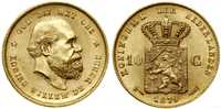 10 guldenów 1879 Wilhelm złoto