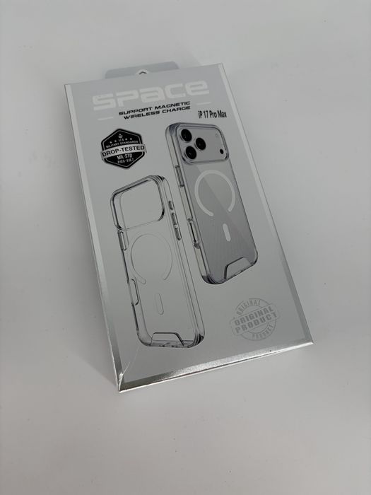 Накладка чохол Space MagSafe для iPhone 17 Pro Max original
