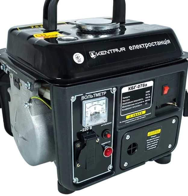 Генератор бензиновий КБГ-078а ГАРАНТІЯ 24 МІСЯЦІ