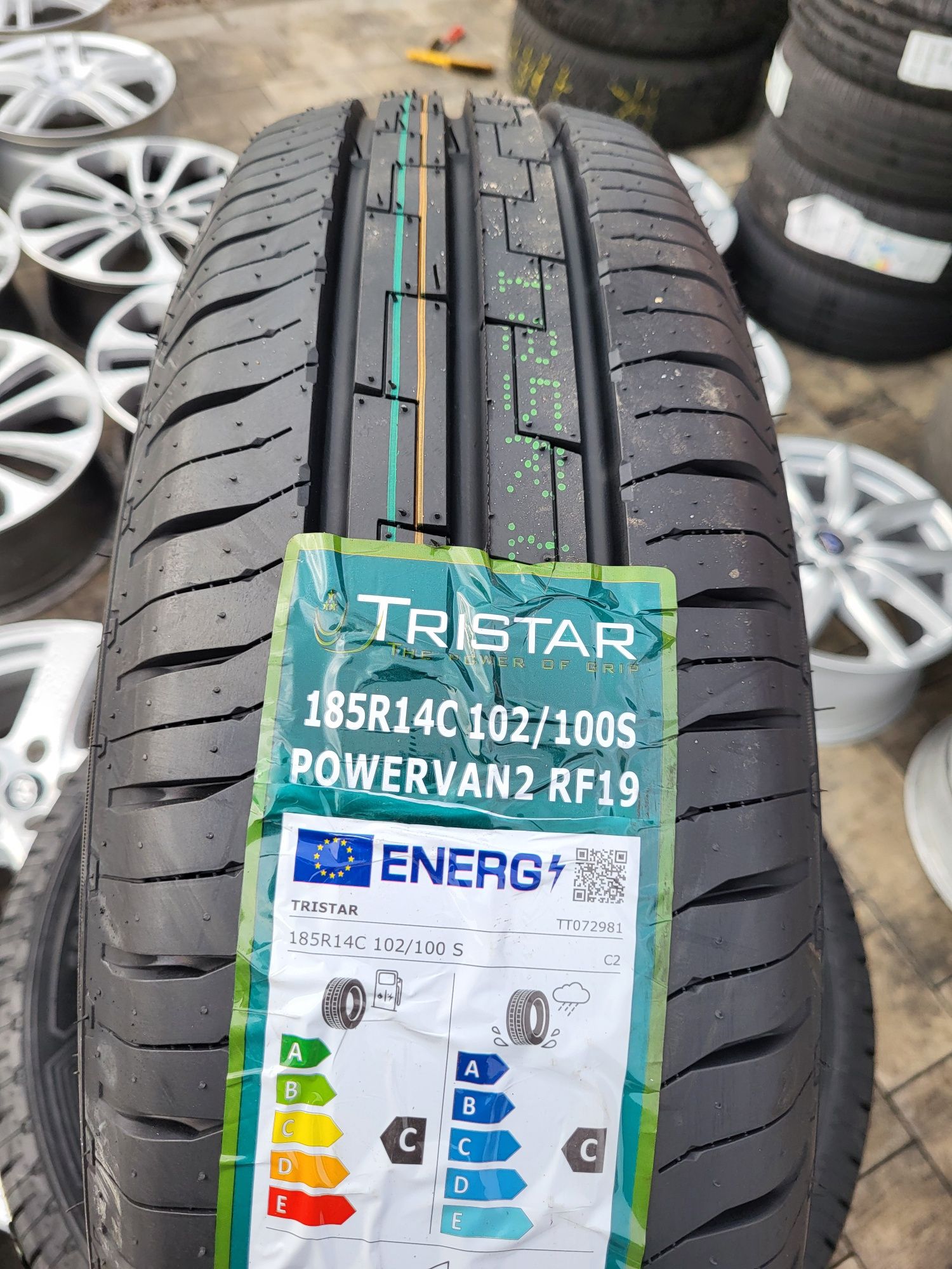 Opony dostawcze 185R14C 102/100S Tristar PoweVan RF19 MOCNE FV!