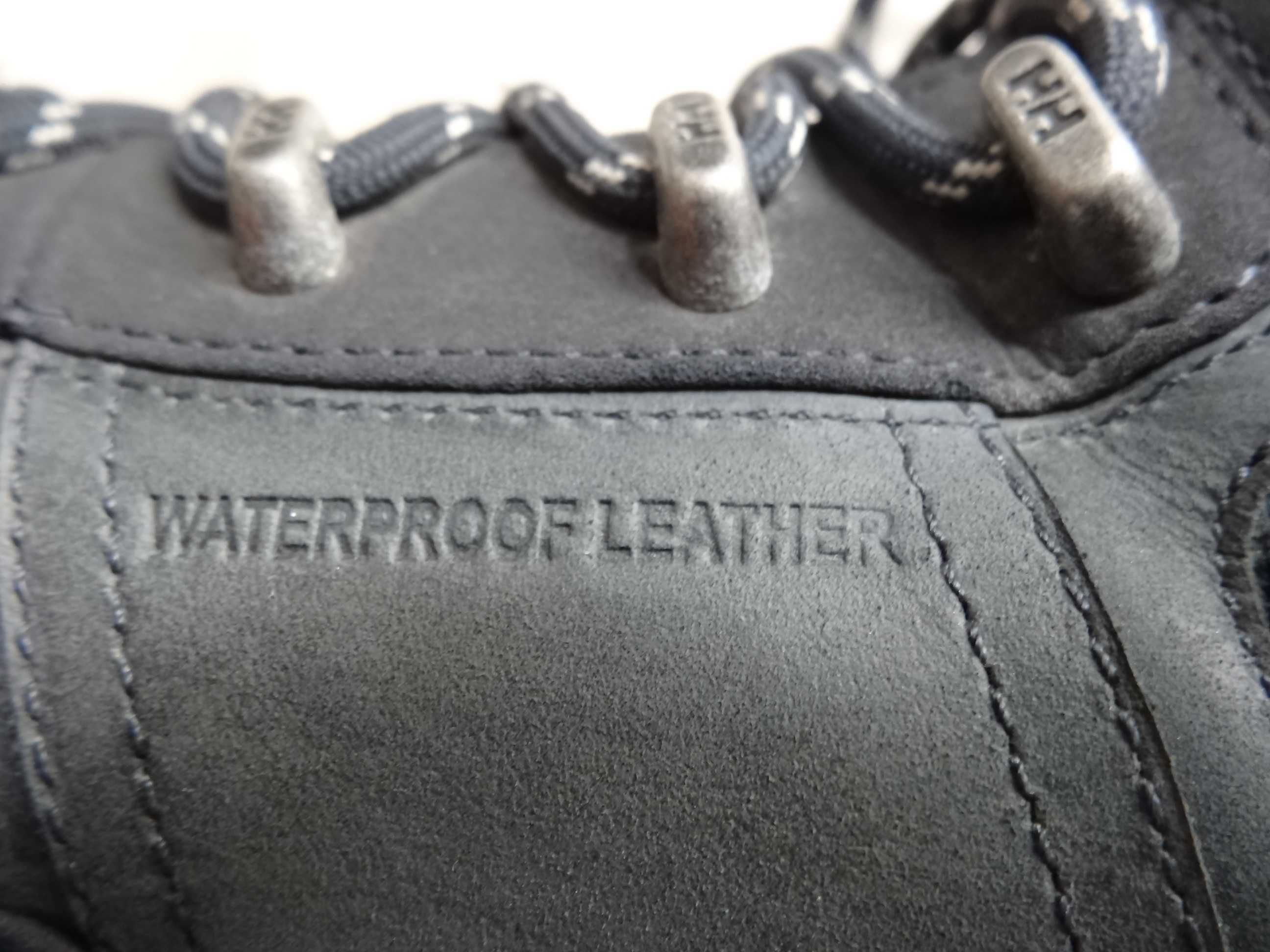 Buty HELLY HANSEN roz 43 WATERPROOF Skóra Trekkingowe Turystyczne