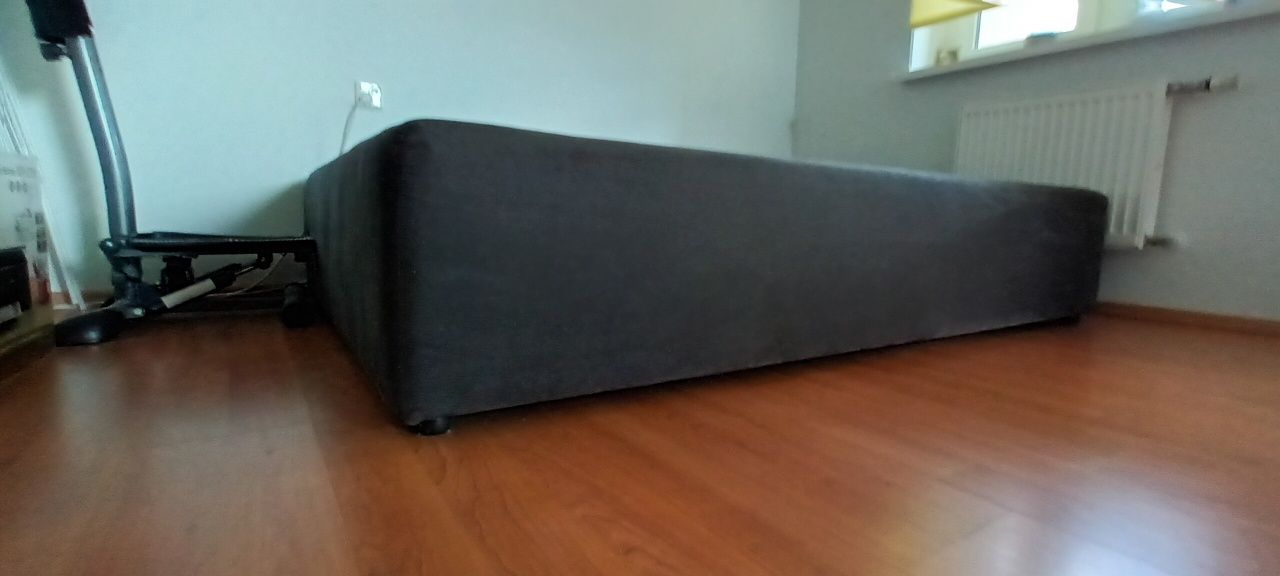 Łóżko tapicerowane typu BOX / SKRZYNIA 200x140x40cm - jak NOWE!