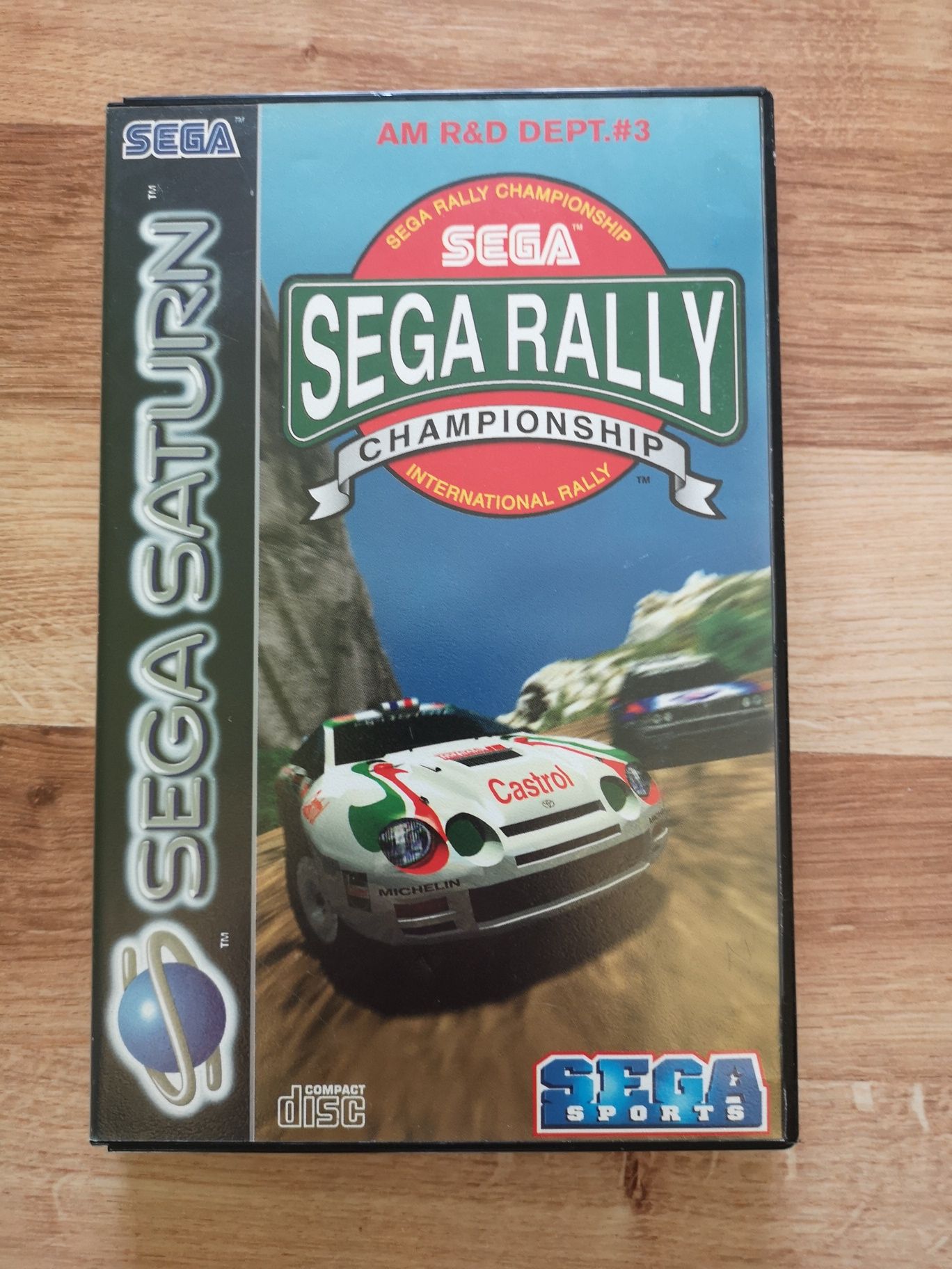 Sega Saturn gra Sega Rally język Angielski PAL