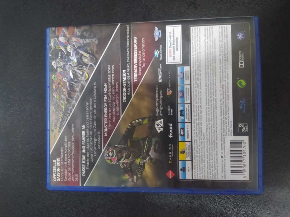 MXGP2: The Official Motocross Videogame PS4 MX GP 2