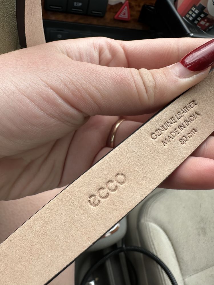 ECCO Formal Round Belt - Belts