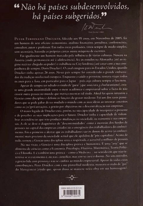 Livro - Peter Drucker