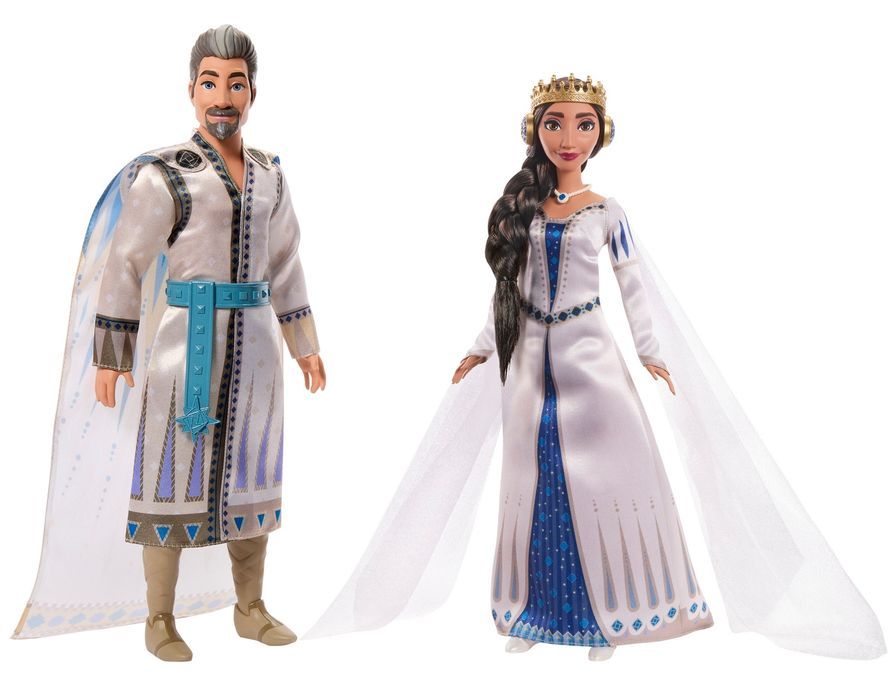 disney wish życzenie lalka król magnifico i królowa amaya von rosas