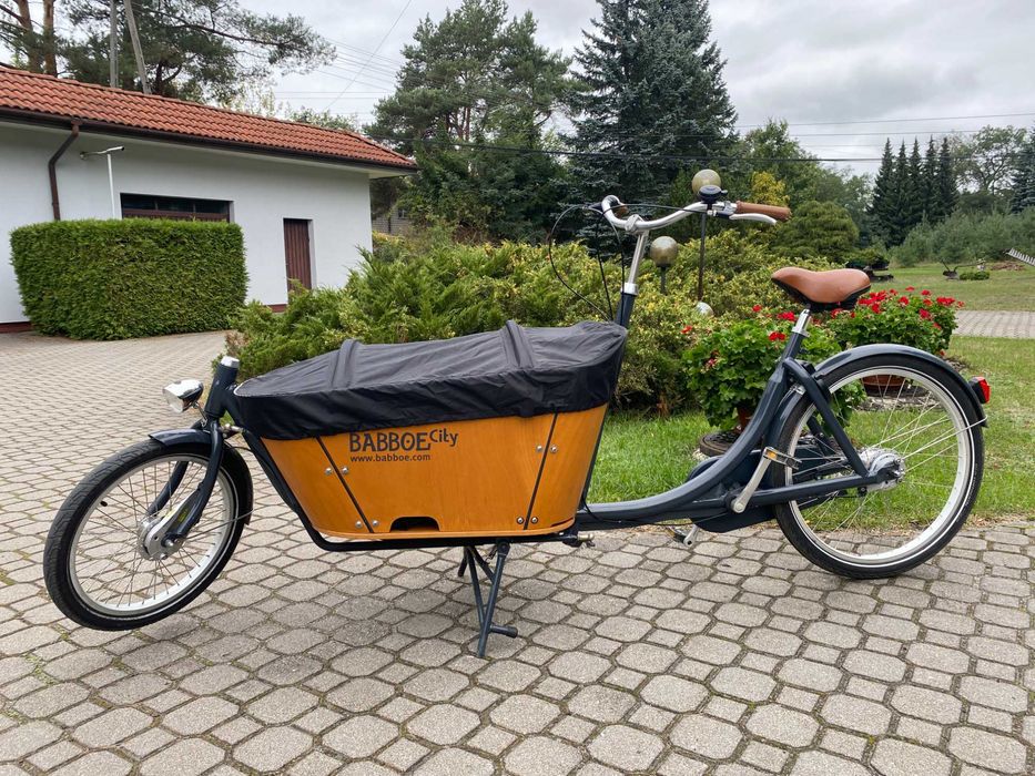 Rower Cargo Babboe, transportowy super stan