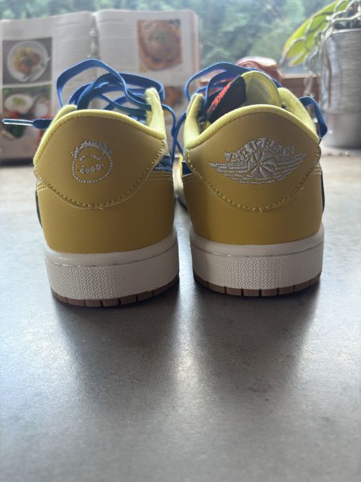 Buty Nike Air Jordan 1 low OG x Travis Scott Canary