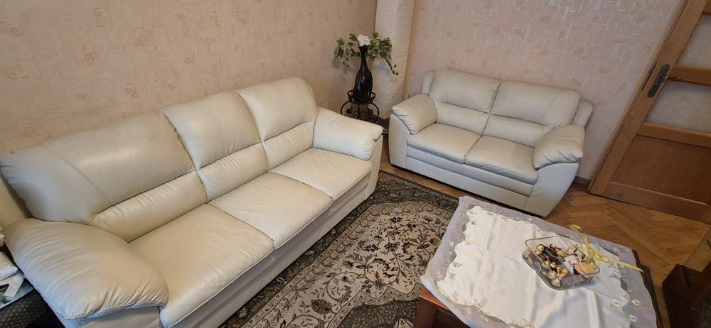 Kanapa 3+2 skórzana