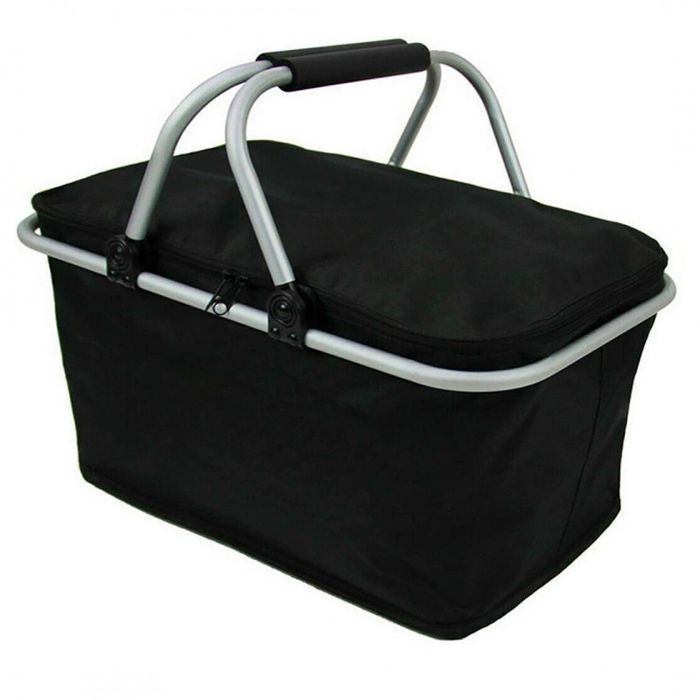 Składany Kosz Termiczny Na Zakupy, Piknik 47X27X23Cm Kp01Wod