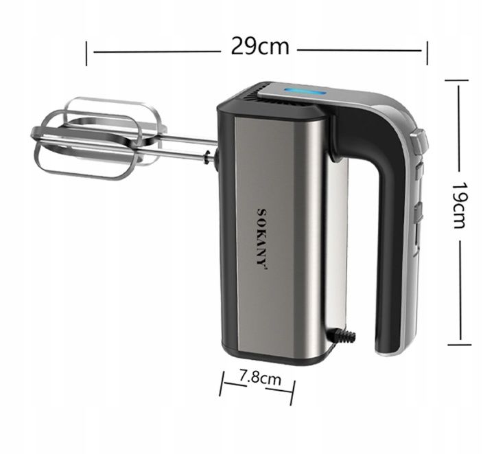 Solarny mixer ręczny