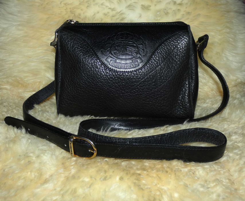 Женская винтажная кожаная сумка Burberrys Prorsum - оригинал