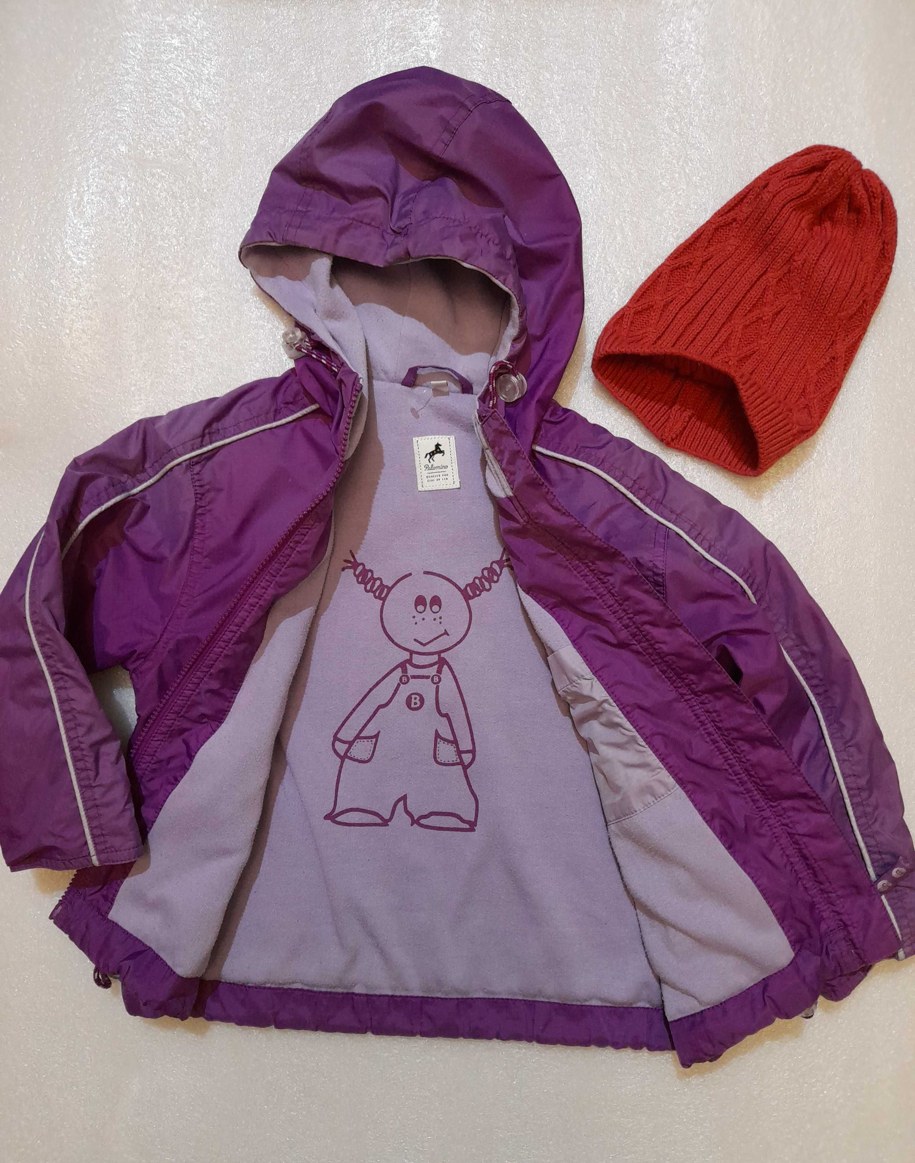 Куртка і шапка  дитяча на 3 - 4 роки