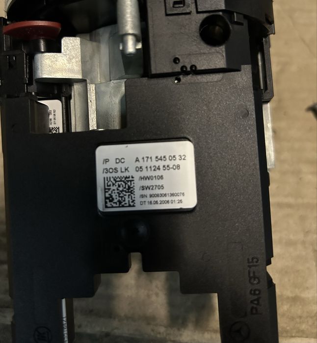 Датчик повороту руля Mercedes W211 A1715450932, А1715450532, шрот